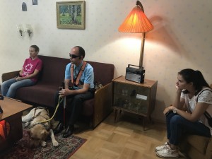 Ринат и Николас в Музее Ельцина