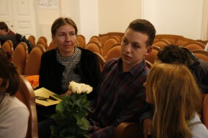 Павел Войцеховски с мамой