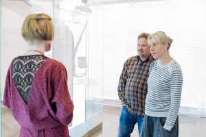 Юлия Рутберг в Музее Ельцина