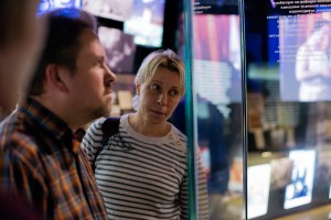 Юлия Рутберг в Музее Ельцина