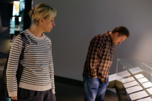 Юлия Рутберг в Музее Ельцина