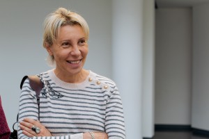 Юлия Рутберг в Музее Ельцина