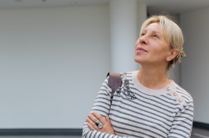 Юлия Рутберг в Музее Ельцина