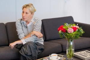 Юлия Рутберг в Музее Ельцина