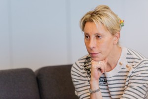 Юлия Рутберг в Музее Ельцина