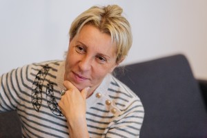 Юлия Рутберг в Музее Ельцина