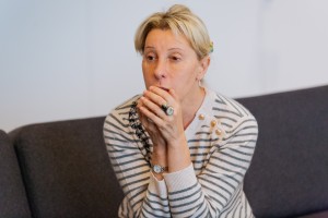 Юлия Рутберг в Музее Ельцина