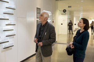 Одельша Агишев и Кристина Серейкайте в Музее Бориса Ельцина