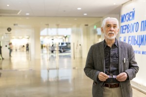 Одельша Агишев и Кристина Серейкайте в Музее Бориса Ельцина