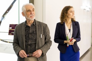 Одельша Агишев и Кристина Серейкайте в Музее Бориса Ельцина