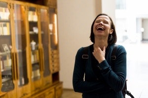 Одельша Агишев и Кристина Серейкайте в Музее Бориса Ельцина