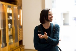 Одельша Агишев и Кристина Серейкайте в Музее Бориса Ельцина