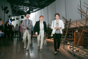 Эрик Булатов в Музее Бориса Ельцина, 2015 год. Фото: Марат Габдрахманов