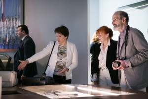 Эрик Булатов в Музее Бориса Ельцина, 2015 год. Фото: Марат Габдрахманов