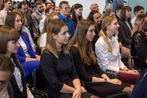 Церемония вручения сертификатов именных стипендий первого президента России Б.Н. Ельцина студентам и аспирантам УрФУ