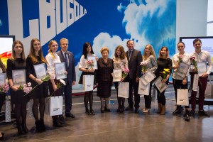 Церемония вручения сертификатов именных стипендий первого президента России Б.Н. Ельцина студентам и аспирантам УрФУ