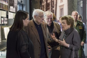 Олег Басилашвили и Наина Ельцина в Музее Б.Н. Ельцина