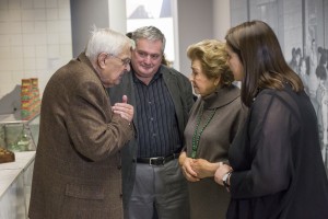 Олег Басилашвили и Наина Ельцина в Музее Б.Н. Ельцина