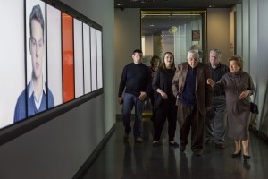 Олег Басилашвили и Наина Ельцина в Музее Б.Н. Ельцина