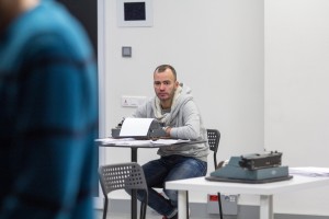 Репетиция спектакля «Лишний» 