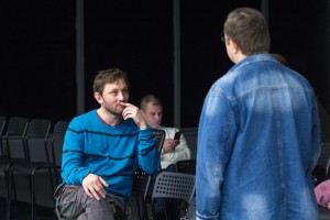 Репетиция спектакля «Лишний» 