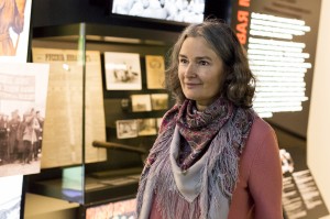 Лев Оборин, Юлий Гуголев, Вера Павлова Олег Лекманов в Музее Ельцина