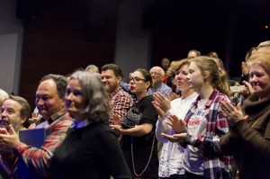 Творческий вечер Льва Оборина, Юлия Гуголева, Веры Павловой и Юлия Кима