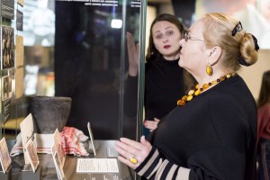 Нина Усатова в Музее Ельцина