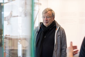 Писатель Виктор Ерофеев в Музее Ельцина