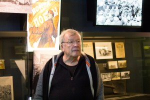 Писатель Виктор Ерофеев в Музее Ельцина