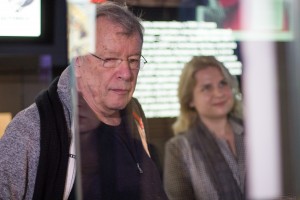 Писатель Виктор Ерофеев в Музее Ельцина