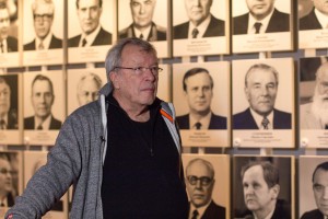 Писатель Виктор Ерофеев в Музее Ельцина