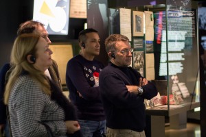 Жан Мари Бурсико в Музее Ельцина