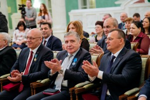 Церемония награждения в колонном зале Дома Севастьянова