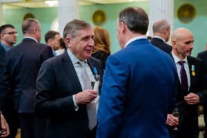 Александр Дроздов. Церемония награждения в колонном зале Дома Севастьянова