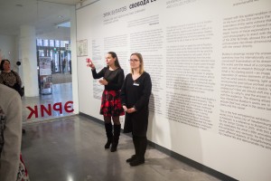 Экскурсия по выставке «Свобода есть!» для слабослышащих и слабовидящих