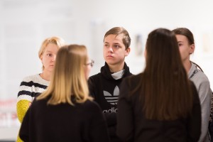 Экскурсия по выставке «Свобода есть!» для слабослышащих и слабовидящих