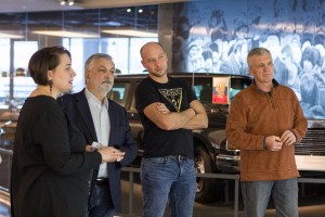 Павел Галич и Петр Солдатенков в Музее Ельцина