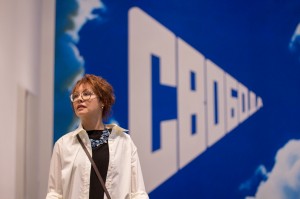 Алёна Бабенко в Музее Ельцина