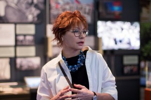 Алёна Бабенко в Музее Ельцина