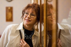 Алёна Бабенко в Музее Ельцина