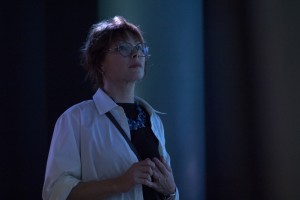 Алёна Бабенко в Музее Ельцина