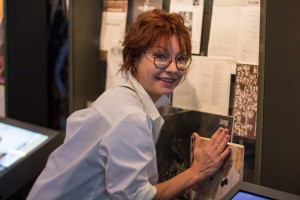 Алёна Бабенко в Музее Ельцина