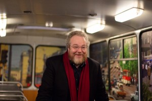 Артём Варгафтик в Музее Ельцина