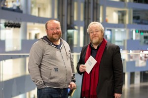 Артём Варгафтик в Музее Ельцина