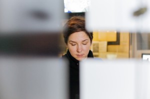 Катерина Гордеева в Музее Ельцина