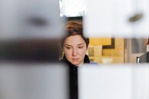 Катерина Гордеева в Музее Ельцина