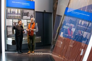 Сергей Ястржембский в Музее Ельцина