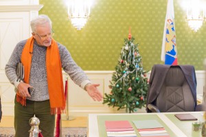 Сергей Ястржембский в Музее Ельцина