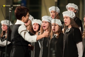 Концерт джаз-хора Свердловской государственной детской филармонии